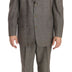 Fendi Brown Wool Regular Single  Breasted Suit