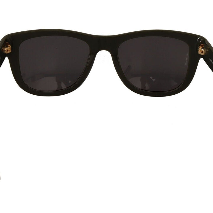 Dolce & Gabbana Brown Mirror Lens Plastic Full Rim Sunglasses