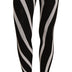 Dolce & Gabbana Black White Striped Tights Stockings Women