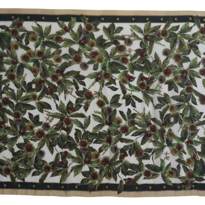 Dolce & Gabbana Multicolor Currant Modal Shawl Wrap Scarf