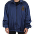 Dolce & Gabbana Blue Heraldic Patch Full Zip KHALED Jacket