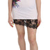 Dsquared² White Printed Crew Neck Sleeveless Bodycon Mini Dress