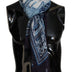 Dolce & Gabbana Blue Printed Men Neck Wrap Shawl Scarf