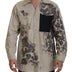 Dolce & Gabbana Beige Camouflage Cotton Long Sleeves Shirt