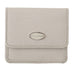 Dolce & Gabbana White Dauphine Leather Holder Pocket Wallet Condom Case