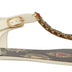 Dolce & Gabbana Black White Heart Crystal Sandals Flip Flop Shoes