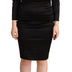 Roberto Cavalli Black Long Sleeves Bodycon Acetate Dress