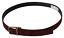 Dolce & Gabbana Brown Calf Leather Antique Metal Buckle Men