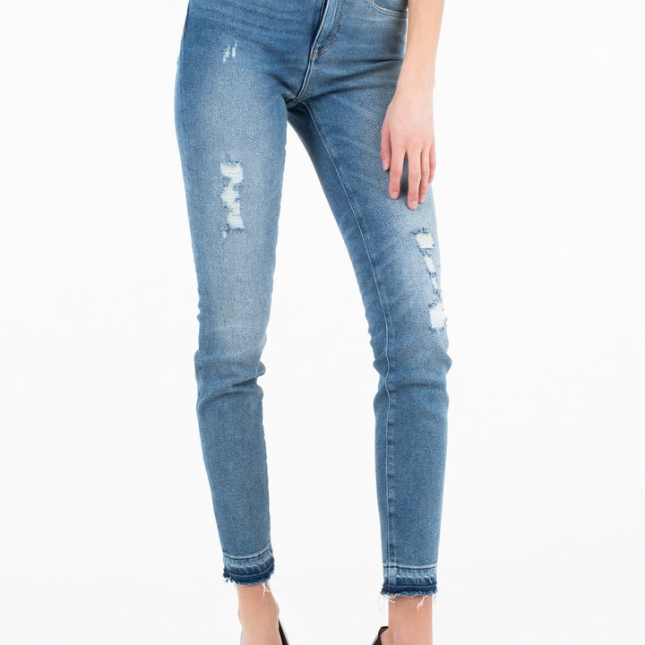 Tommy Hilfiger Blue Cotton Jeans & Pant