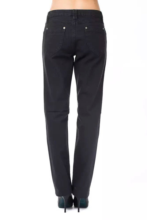 Ungaro Fever Blue Cotton Jeans & Pant