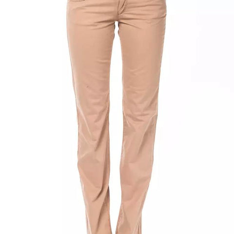 Ungaro Fever Beige Cotton Jeans & Pant