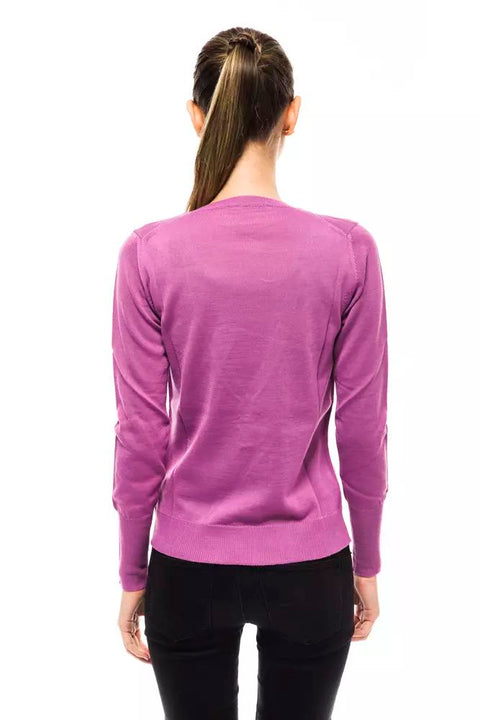 Ungaro Fever Purple Wool Sweater