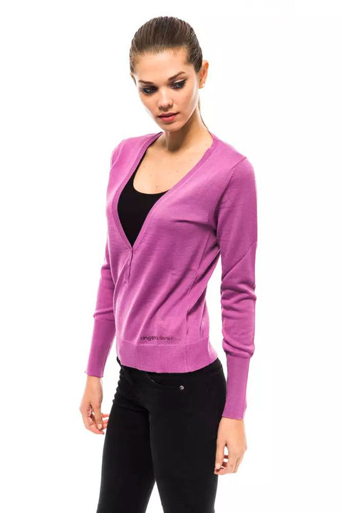 Ungaro Fever Purple Wool Sweater