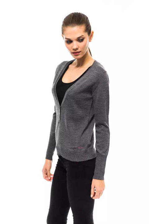 Ungaro Fever Gray Wool Sweater