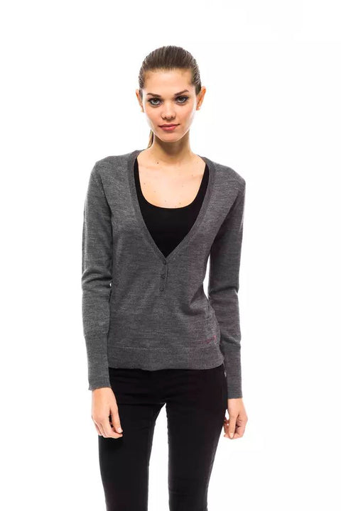 Ungaro Fever Gray Wool Sweater