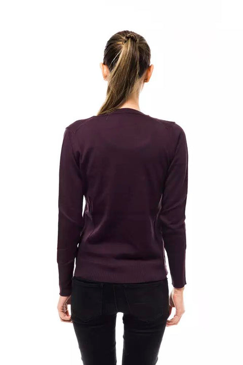 Ungaro Fever Purple Wool Sweater