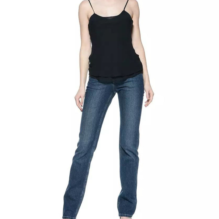 Ungaro Fever Blue Cotton Jeans & Pant