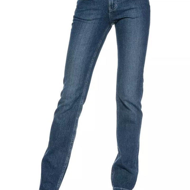 Ungaro Fever Blue Cotton Jeans & Pant