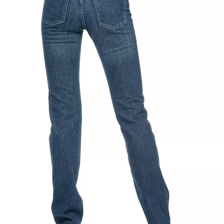 Ungaro Fever Blue Cotton Jeans & Pant