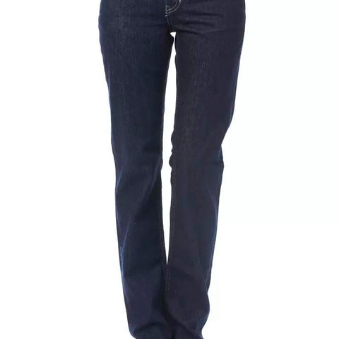 Ungaro Fever Blue Cotton Jeans & Pant