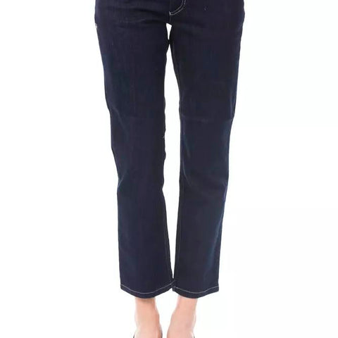 Ungaro Fever Blue Cotton Jeans & Pant