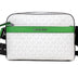 Michael Kors Cooper Small Bright White Palm Signature PVC Utility Crossbody Bag